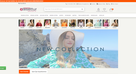 Tesettür E-Ticaret Teması