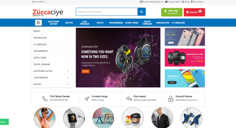 Züccaciye E-Ticaret Teması