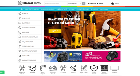 Temizlik E-Ticaret Teması