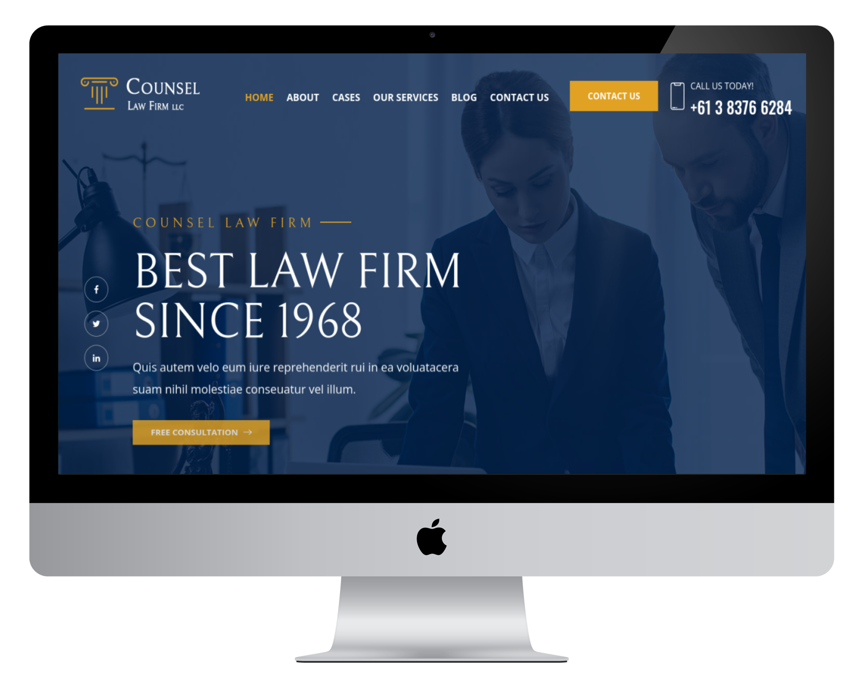 Hukuk Firması Web Sitesi