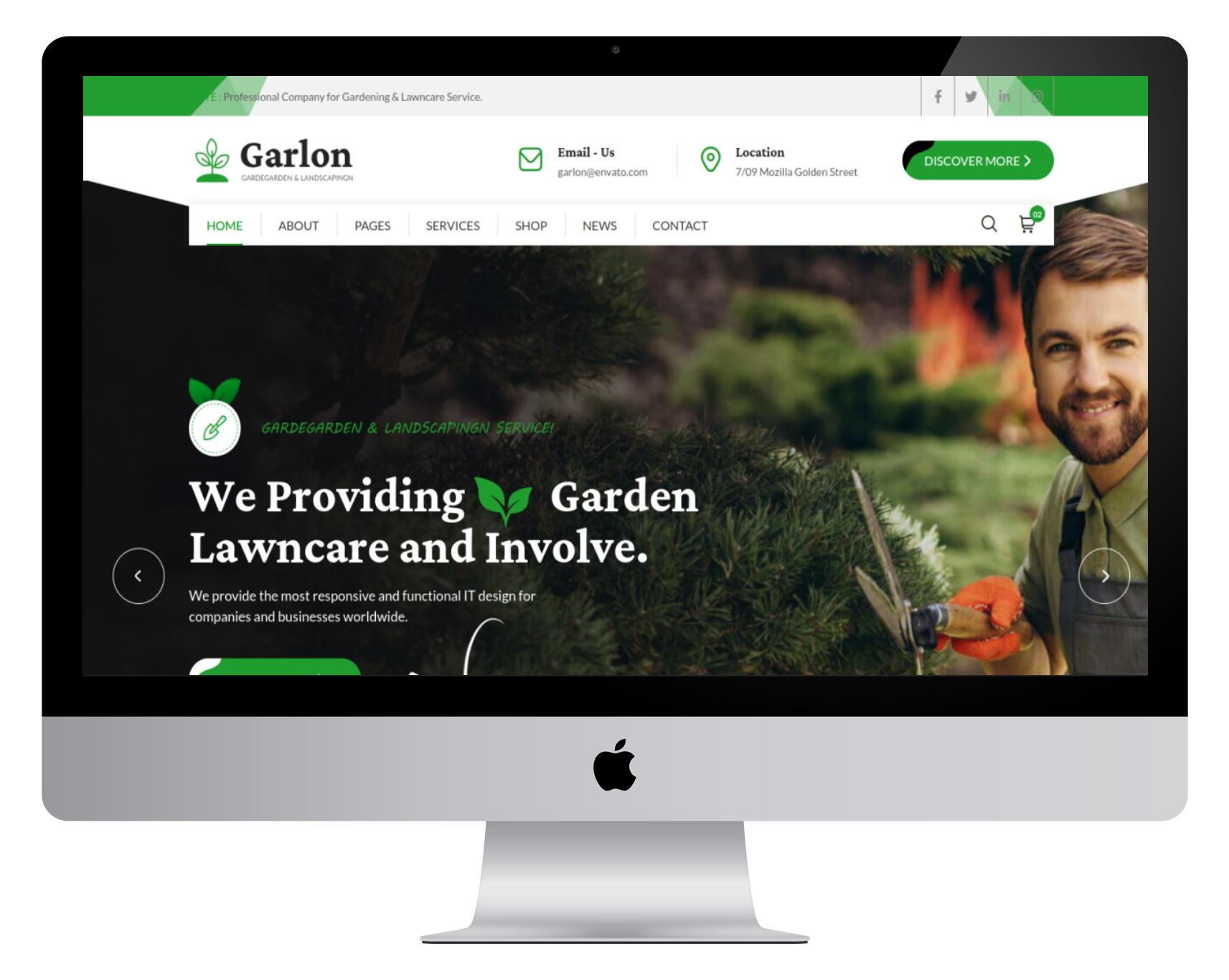 Peyzaj ve Fidanlık Web Sitesi