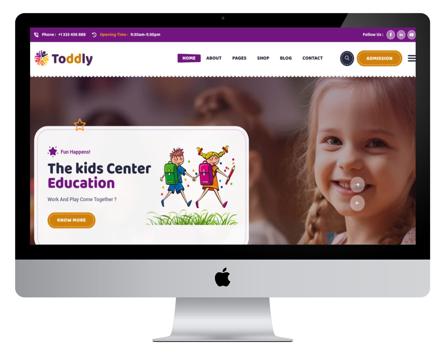 Anaokulu Kurumsal Web Sitesi